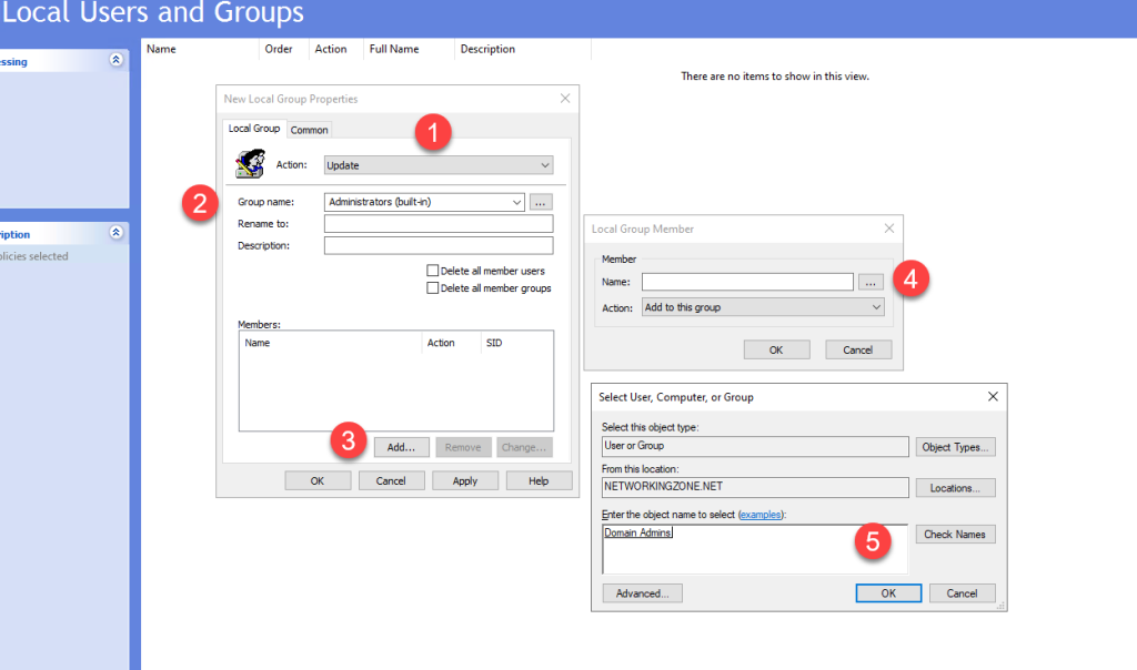Description of Step 1