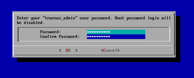 Admin Password