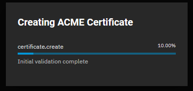 ACME Completion