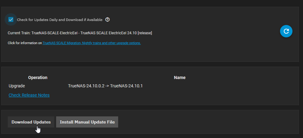 Save Configuration Prompt