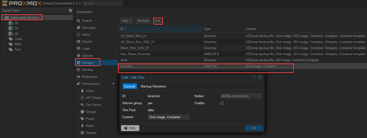 Current Storage Layout 3