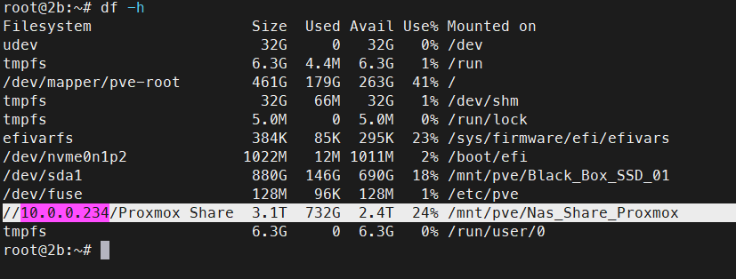 Exported folder structure