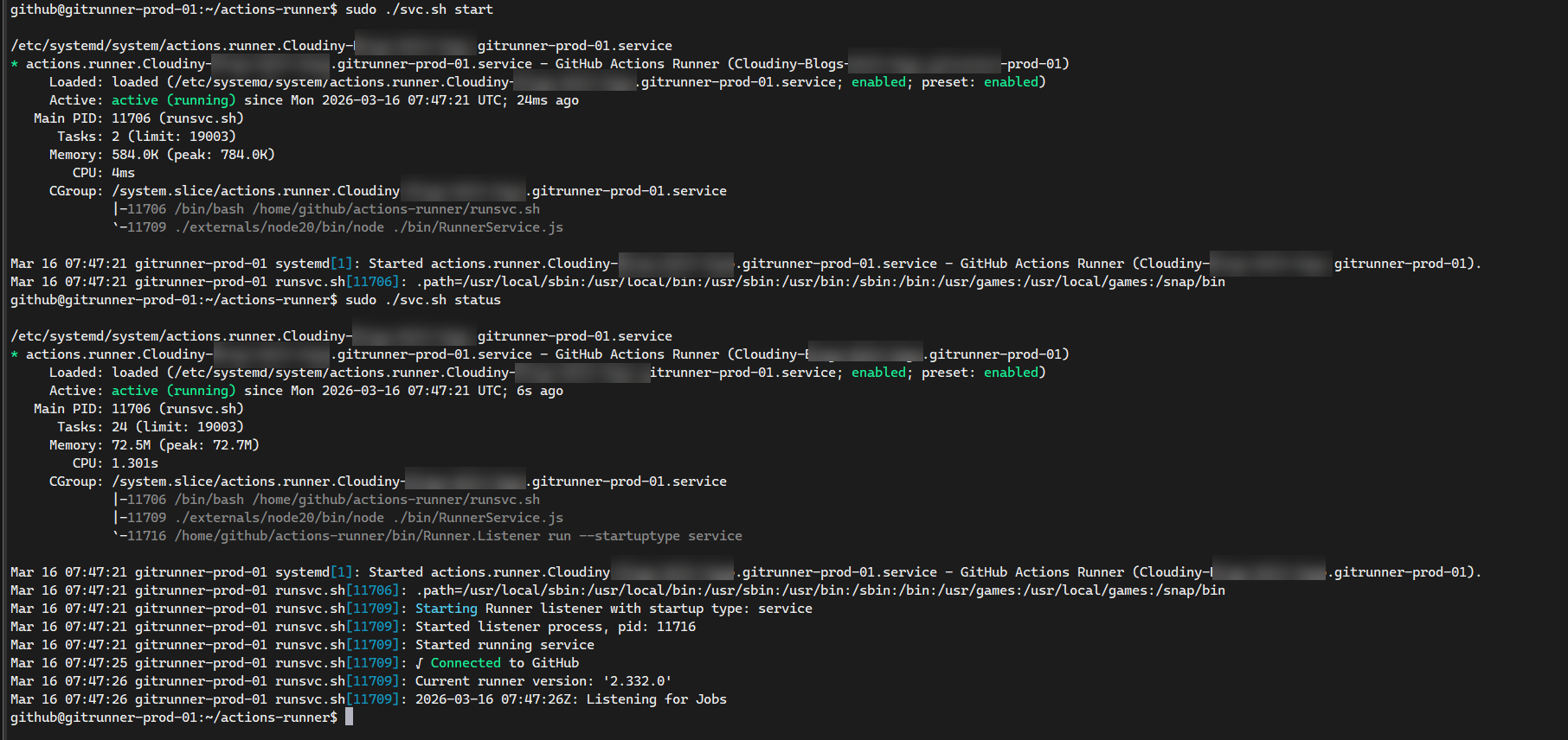 Service Installation