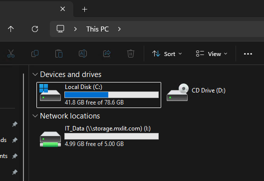 Windows Quota Verification