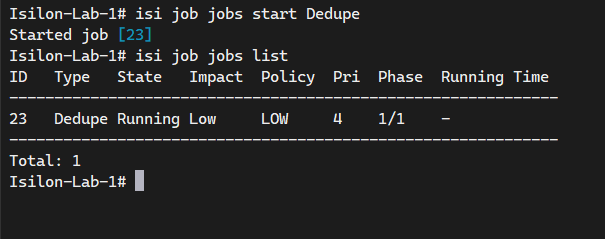 CLI Job Monitoring