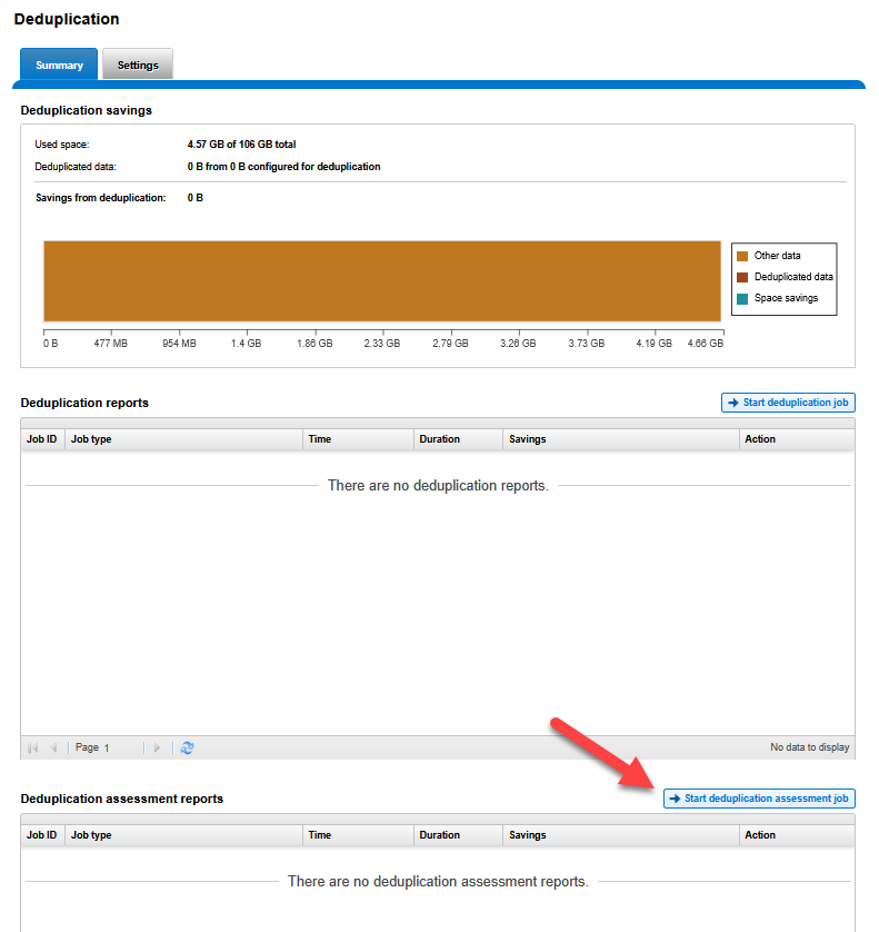 Start Assessment Job