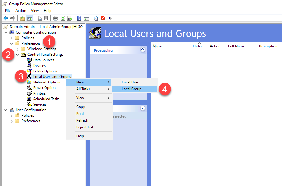 Description of Step 1
